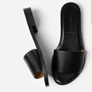 Everlane The Slide Sandal - Black - 10